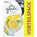 Produktbild Glade Touch & Fresh (Brise One Touch), 3 Nachfüller für das Mini Spray, Raumduft, Fresh Lemon (Limone), 2er Pack (2x 3x10 ml)