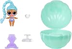 LOL Surprise Mermaids! Makeover Magic Baby Sisters 2 Pack with DIY Wearable Lip Gloss Makeup for You and Your Doll, Fun Water Play, Gift for Kids Ages 4+