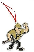 Vista 5 de Adorno navideño de metal Alabama Crimson Tide Mascot (Big Al)