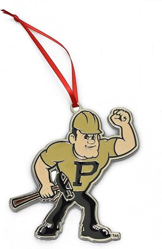 Miniatura 5 de Adorno navideño de metal Alabama Crimson Tide Mascot (Big Al)