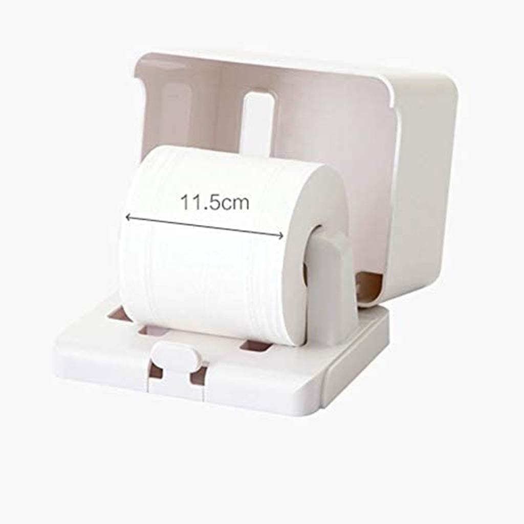 Wall-Mounted Toilet Paper Holder Bathroom Punch-Free Towel Roll