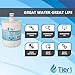 Tier1 Replacement LG LT500P, 5231JA2002A, GEN11042FR-08, ADQ72910902, ADQ72910907, ADQ72910901 Refrigerator Water Filter 4 Pack