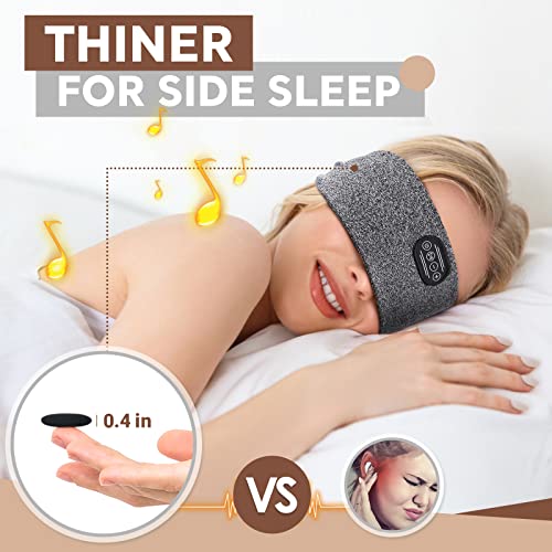 Sleep Headphones Bluetooth Headband Wireless: Gifts For Women Men Stocking Stuffers Christmas Birthday Him Husband Wife, 3-In-1 Comfy Sleeping Eye Mask Headset Head Band Electronics Tech Gadgets Sport #TOP1