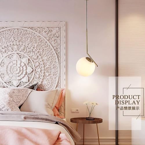 Iluminación decorativa for comedor con lámpara de techo esférica E27 moderna 7