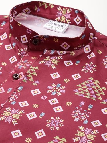 Image of Luxrio Kurta Set for Men Cotton Blend Kurta with Pyjama Set Ethnic Set