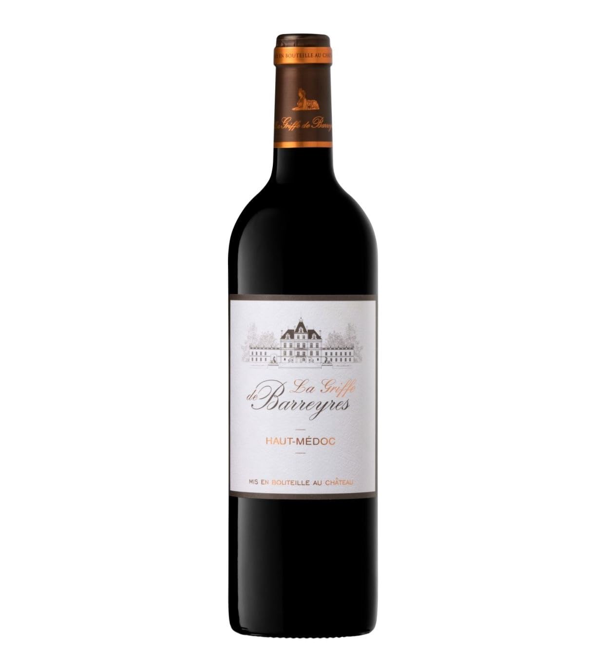 Coffret Cadeau Caisse Bois - La Griffe de Barreyres - AOP Haut Médoc - Vin Rouge - 75cl