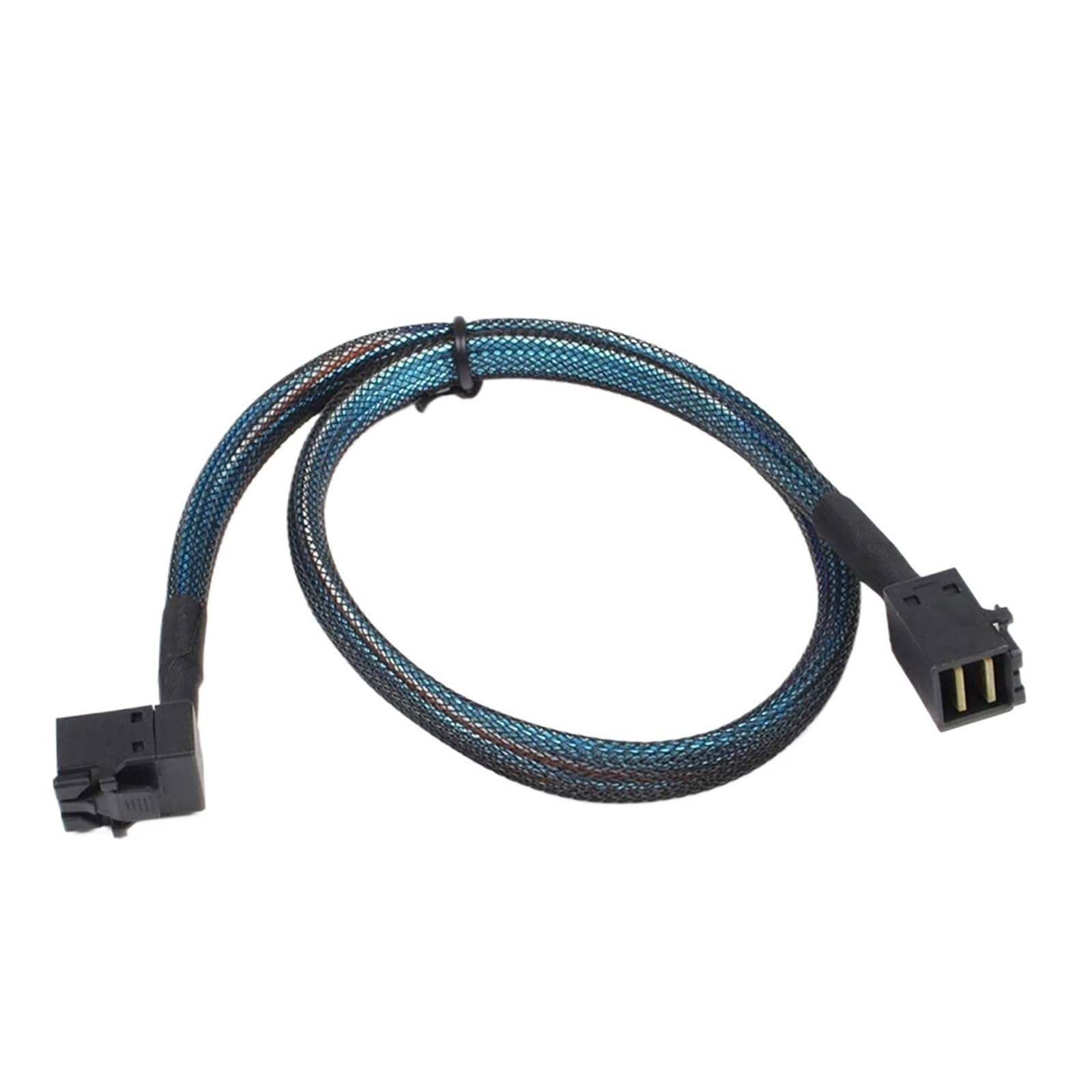 1.0M Interno MI NI S*A*S HD SFF-8643 36P Maschio a HD S*A*S SFF-8643 90 Gradi Cavo Adattatore