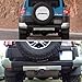 JDMTECH For 2007 2008 2009 2010 2011 2012 2013 2014 Toyota FJ Cruiser Reflector Tail Lights Housings Smoked Lens