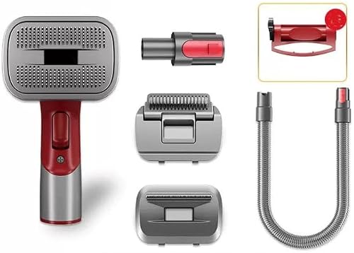 3-In-1 Grooming Suction Head With Hose For V7/V8/V10/V11/V15 Pet Vacuum