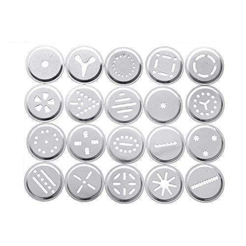 Máquina De Biscoito Modelador Com 20 Formas 4 Bicos Bolacha