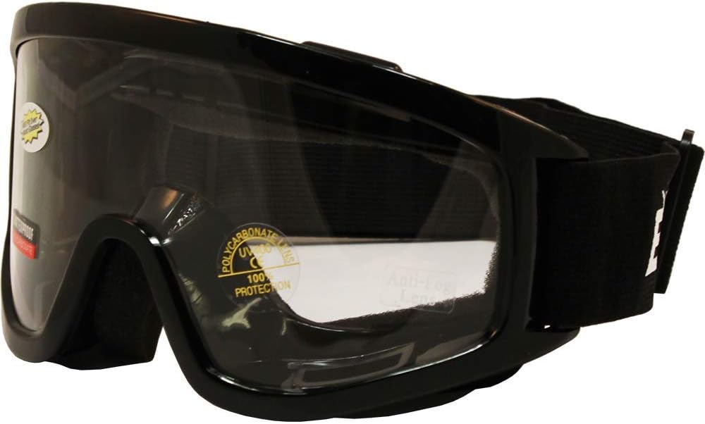 Birdz Eyewear Vulture Padded Riding + Ski Goggles Fit