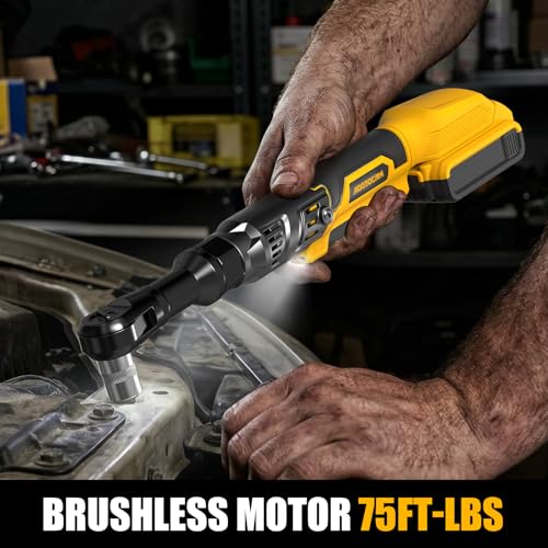 ADOTOCAM 3/8" Cordless Ratchet for DeWalt 20V