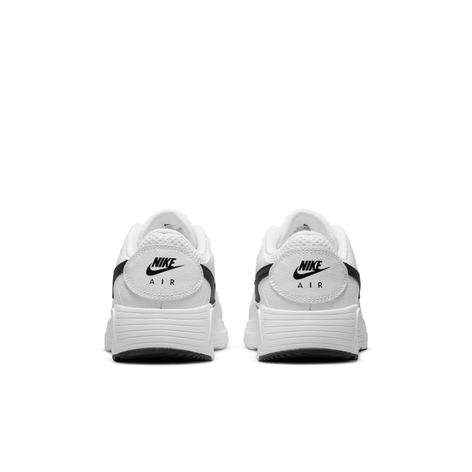 NIKE Chłopięce buty do biegania Air Max Sc, Biały czarny biały, 38 EU