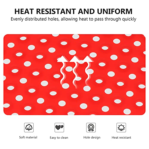 1 unidad Plato de vapor para freidora de aire con recubrimiento antiadherente, accesorio de cocina de silicona, drena aceite, fácil de limpiar miniatura 3