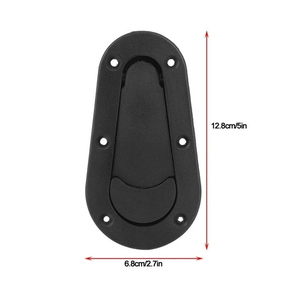 WULE Fibra di Carbonio Universale Racing Car Pin del Cappuccio del Cofano Motore Chiusura a Scatto Kit Refitting