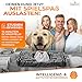 DOGPARENTS® Schnüffelteppich für Hunde groß & klein [12 VERSTECKE] Hunde Beschäftigung EXTRA ROBUST Schnüffeldecke Hund & Schnüffelteppich Katze - Schnüffelmatte Hund [Intelligenzspielzeug] grau