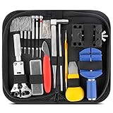 ✔【Bedienerführung】 Dieses Uhr Reparatur Werkzeug Set hat eine Bedienungsanleitung mit detaillierten Anweisungen, das selbst für Anfänger von Handwerkzeugen sehr einfach zu bedienen ist.