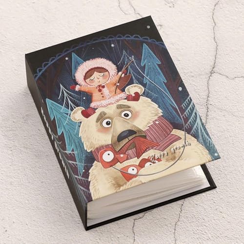Image of Even Photo Album Book, Album for photos collection, 4 inch x 6 inch (10 x 15 Cm) size Photo collection album with taxture and design on Cover (100 PHOTO SPACE) (Happy Growth)