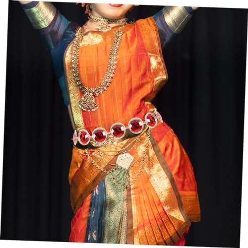 BESPORTBLE Rhinestone Body Chain for Women Lightweight and Comfortable Bikini Waist Chain Unique Party Accessory for Teen Elegant Body Jewelry to Enhance3