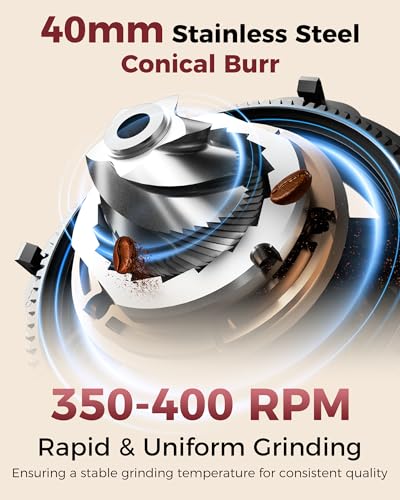 Burr Coffee Grinder for French Press