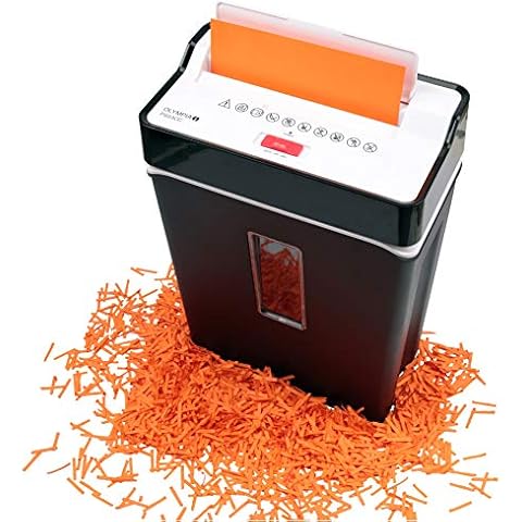 Olympia - PS 53CC Aktenvernichter Schwarz - Papiervernichter bis zu 6 Blätter gleichzeitig - Aktenvernichter Partikelschnitt - Sicherheitsstufe 4 - Auch für Kreditkarten geeignet Cover