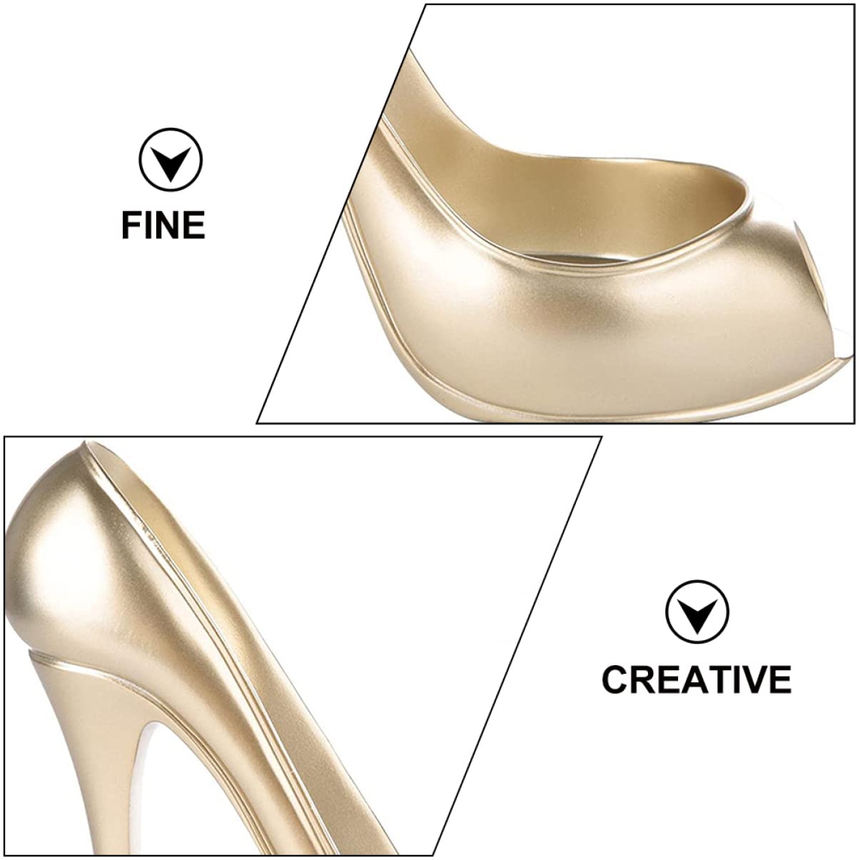 Cabilock Home Decor Home Decor High Heel Shoe Wine Bottle Organizer Wine Rack for Refrigerator Wine Holder Wine Bottle Holder Wine Rack Freestanding Floor Wine Rack Freestanding Floor