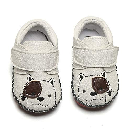 Hsdsbebe Baby Boys Girls Pu Leather Hard Bottom Walking Sneakers Toddler Rubber Sole First Walkers Infant Cartoon Slippers Crib Shoes thumb #2
