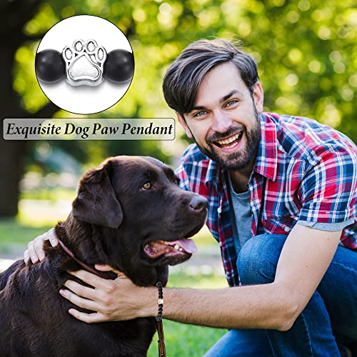 Dog Dad Gifts: Charm Bracelets for Men with Gift Message Card - Fathers Day, Christmas, Birthday Gift Ideas2