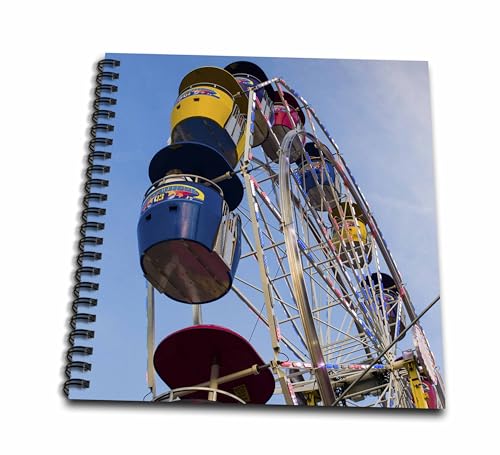 Dessin livre 3drose Saint Peters Fiesta grand roue carnet multicolore Gloucester