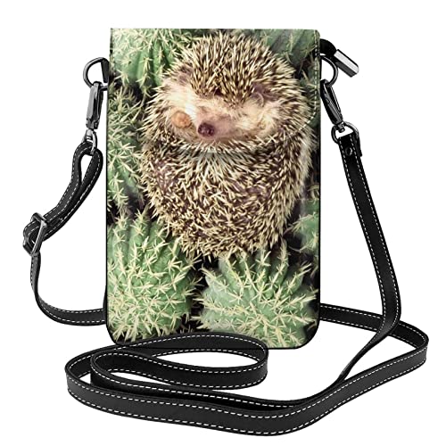 Sac à bandoulière poisson volant pour femme - Pochette et porte-monnaie original motif cactus