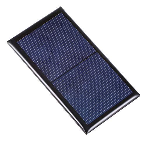 Sourcingmap 0.5W 1V Small Solar Panel Module DIY Polysilicon for Phone Toys Charger
