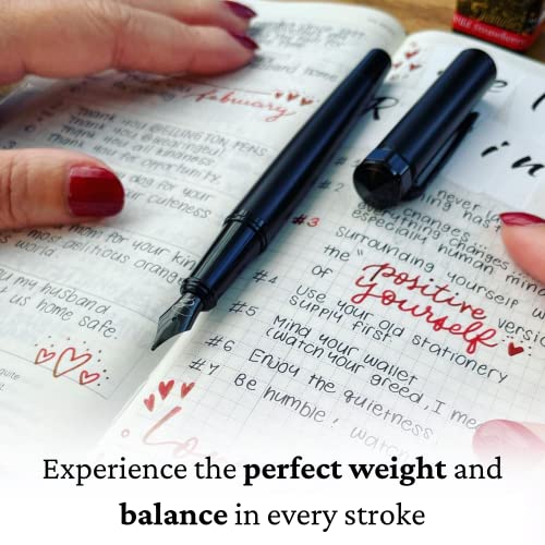 Ellington Pens ALLBLACK-WNIBFP Luxury Fountain Pen Set thumb #5