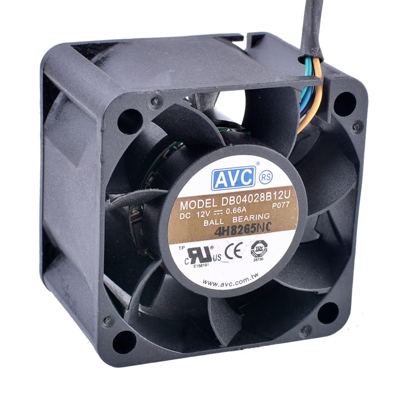 冷却ファン4台 Amazon.co.jp: 6000RPM回転速度 DC12V 2.7A 冷却ファン交換用4