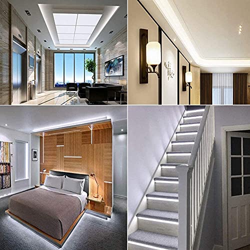 Image of Gesto 10 Meter Rope Led Strip Lights - Outdoor Lights Waterproof for Balcony Decoration,Home Decor & Interior Decoration | Decorative Lights for Diwali Decoration,Cove Light for Ceiling (White)