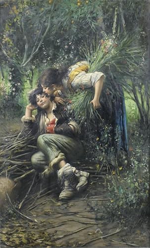 Impression d'art Fais de beaux rêves Luca Postiglione tableau poétique sur toile