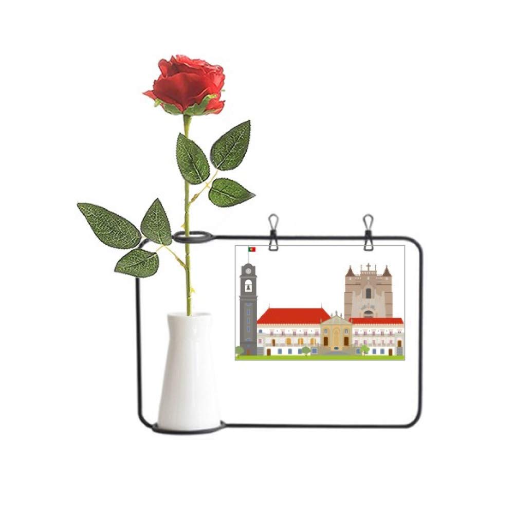 Roses artificielles suspendre vase bouteille décoration Portugal Coimbra