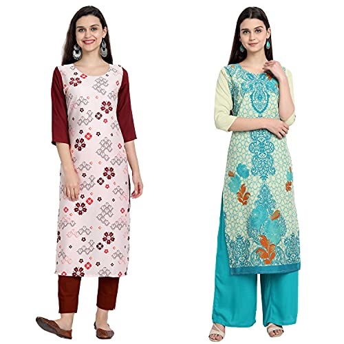 Image of Women's Crepe Regular Kurta