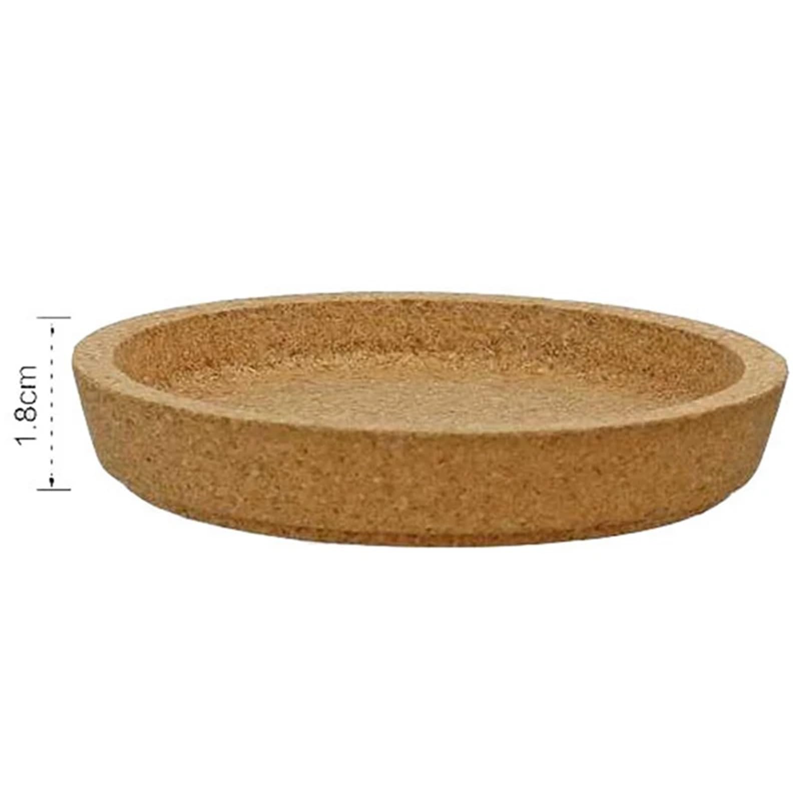 Posavasos, 16 Piezas de Corcho 4 Pulgadas: Redondo, Absorbente y Resistente al Calor for Oficina