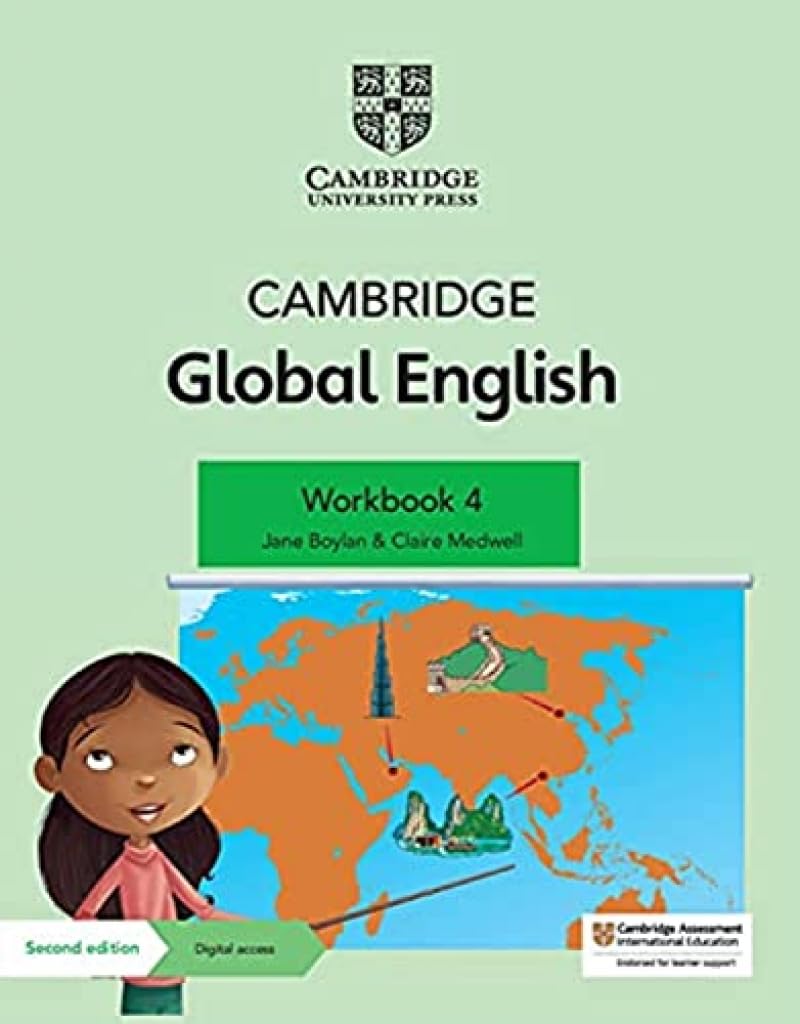 Cambridge Global English Workbook 4 with Digital Access 1 Year by Claire Medwell