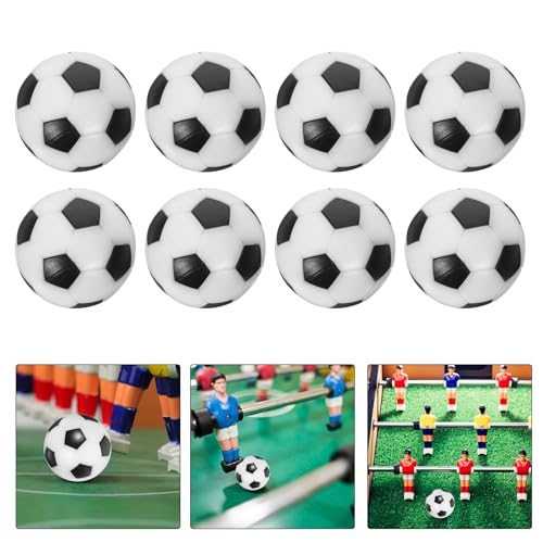 image for BESPORTBLE 12 Pcs Table Soccer 31mm Foosball Replacement Balls Mini Ta