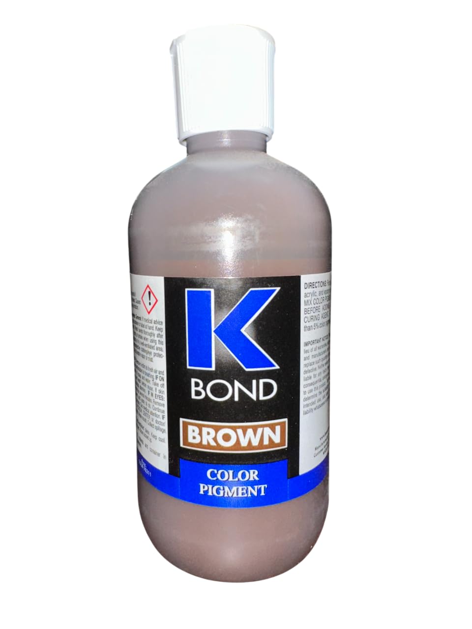 K-Bond Resin Coloring Paste Color Pigmentation for Polyester, Paint, and Epoxy Glues 8 OZ(Ounces) 1 Bottle Per Order (Grey)