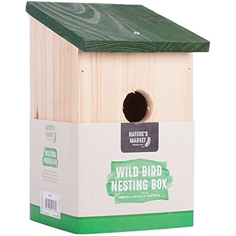 Wooden Birdhouse for Garden Birds Cover