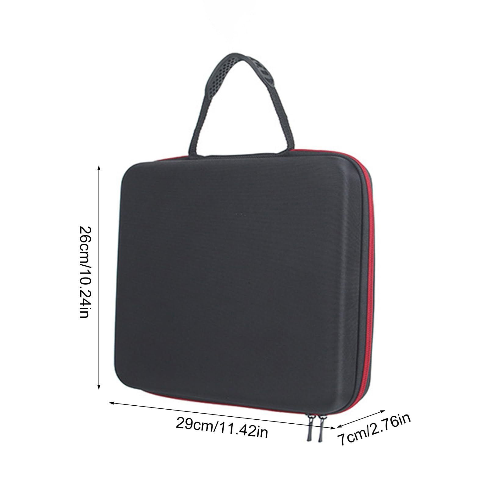 Étui de transport pour microphone portable - Boîte de rangement rigide pour 4 micros portatifs - Fermeture sécurisée - Support de microphone de voyage