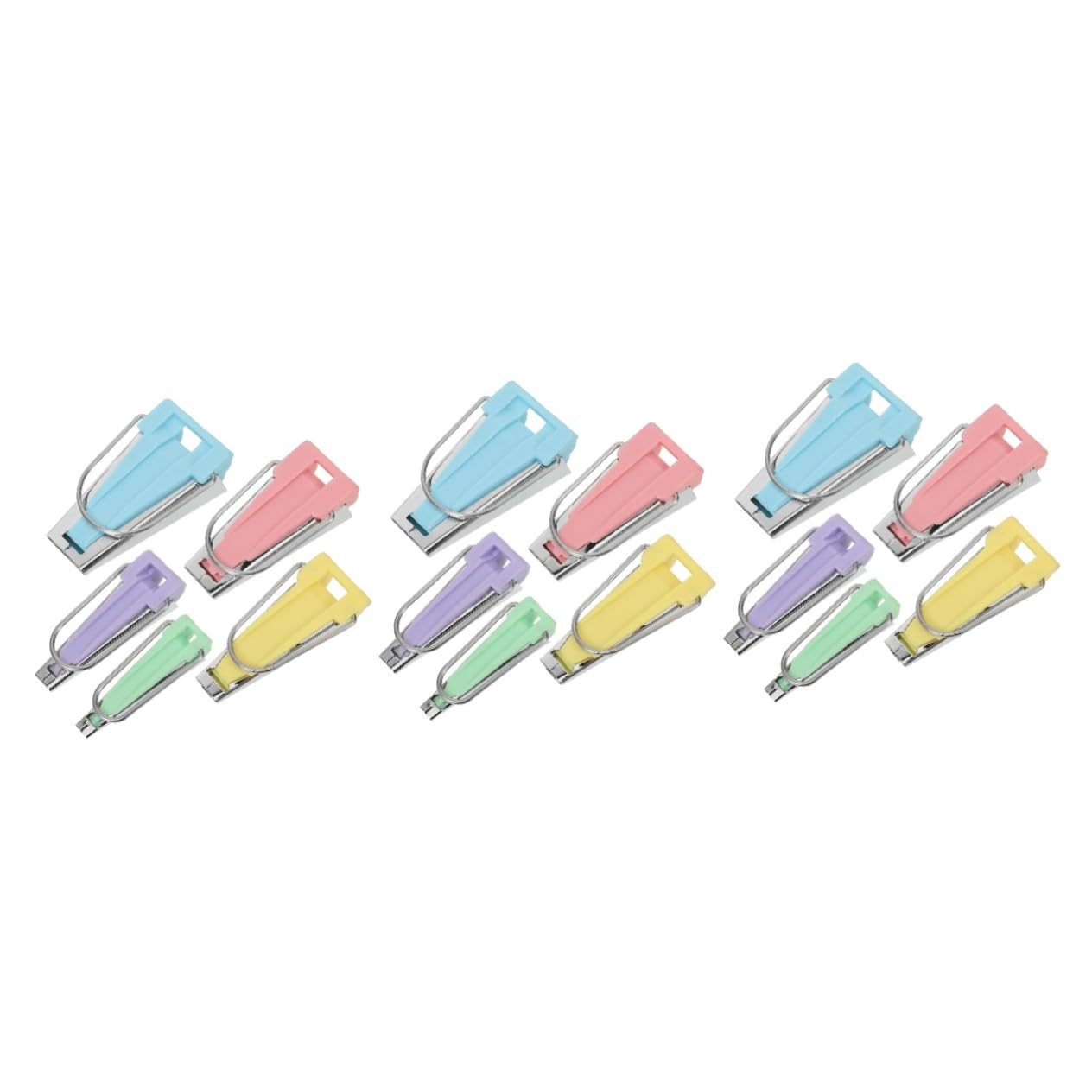 Operitacx 15 Pcs Professional Bias Tape Maker Kit DIY Quilting Tools Kit for Fabric Sewing