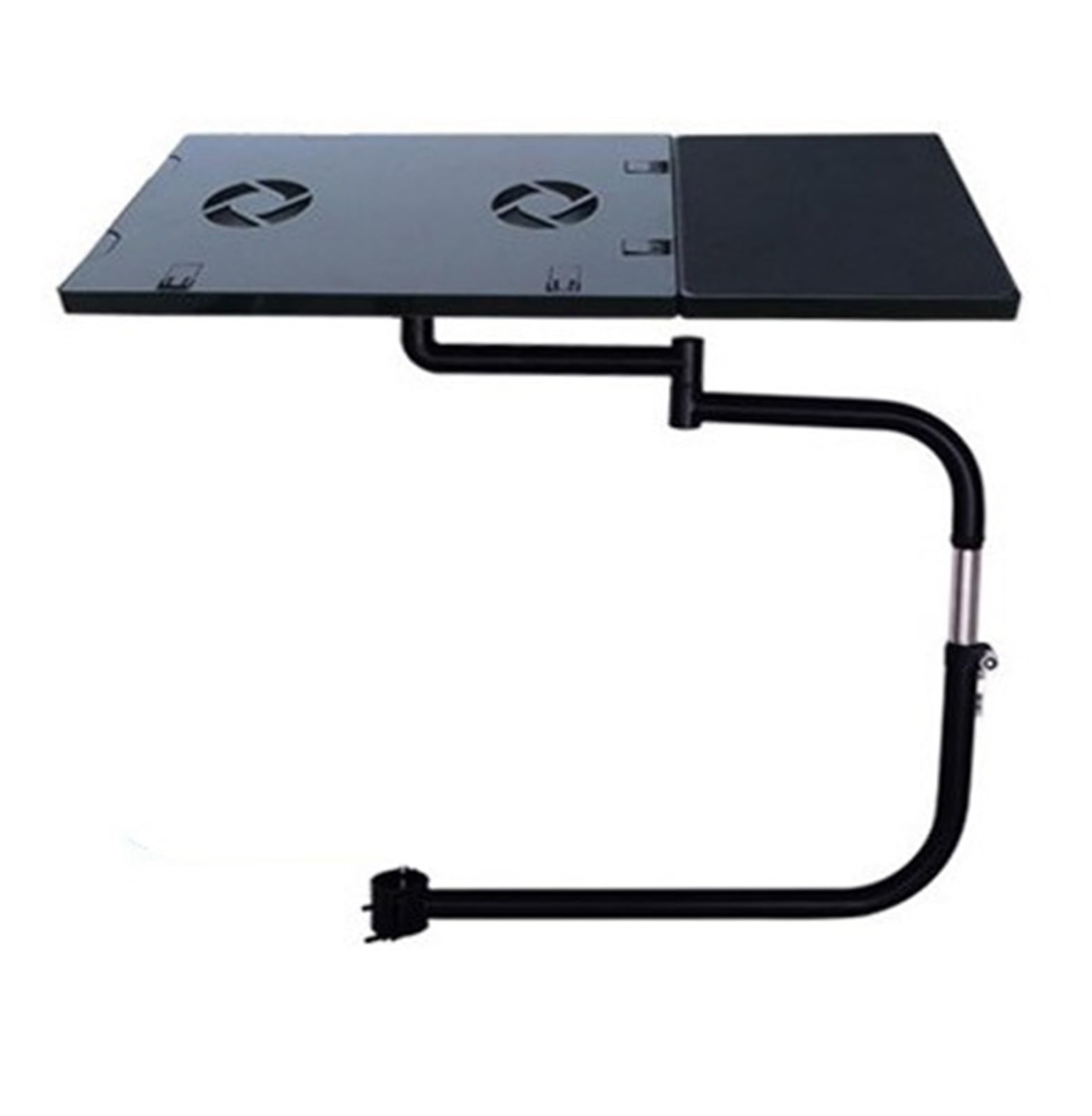 Support d'ordinateur portable avec ventilateur pour travailler du fauteuil