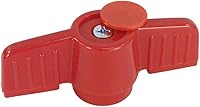 American Granby HMIP150 1.5-Inch Red PVC Ball Valve Replacement Handle Set - Durable & Easy Install