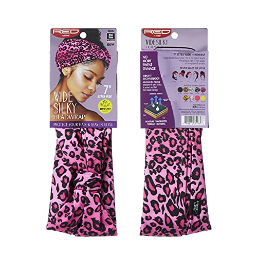 Diadema ancha extra grande de textura satinada para proteger el cabello rizado 2