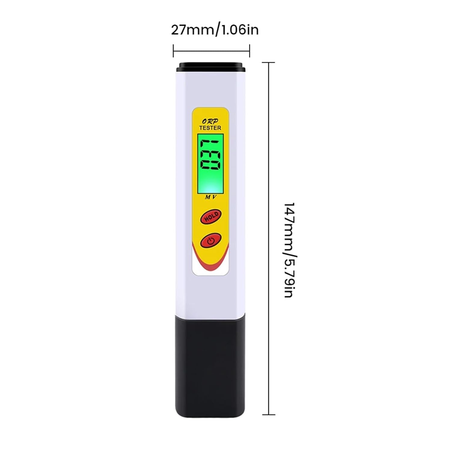 TDS Meter, Portable ORP-969 Oxidation Reduction Meter ORP Negative Potential Pen Convenient Water Quality Tester Water Quality Pen,Digital Water Tester