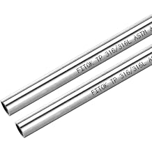316/316L Stainless Steel Seamless Tubing 5/8" OD 0.049" Wall 80" Length Tube Annealed ASTM A269 2pcs