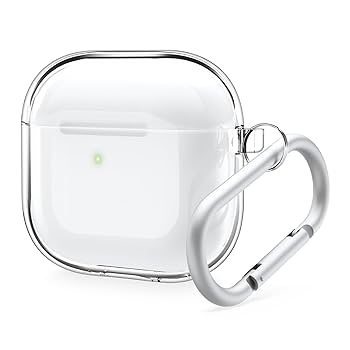 Amazon.co.jp: 【elago】 AirPods 4 対応 ケース 透明 クリア
